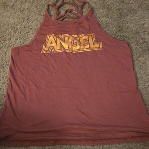 Victoria's Secret Copper Tank Top with Gold Logo